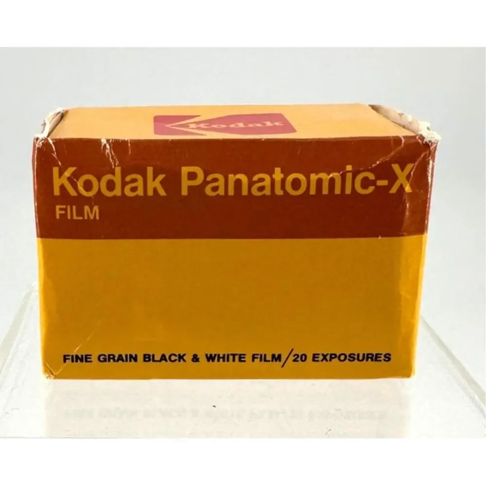 Kodak Panatomic-X FX 135-20 Black & White Film 35mm ISO 32 Vintage Expired 1984